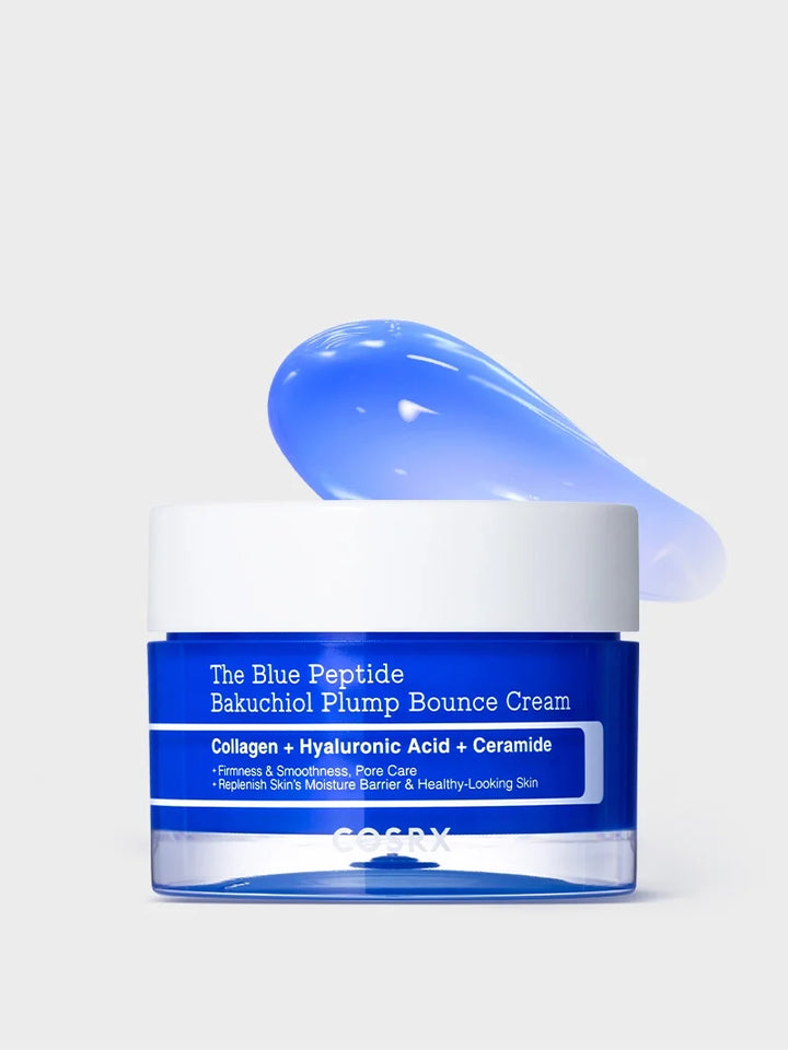 COSRX The Blue Peptide Bakuchiol Plump Bounce Cream O0