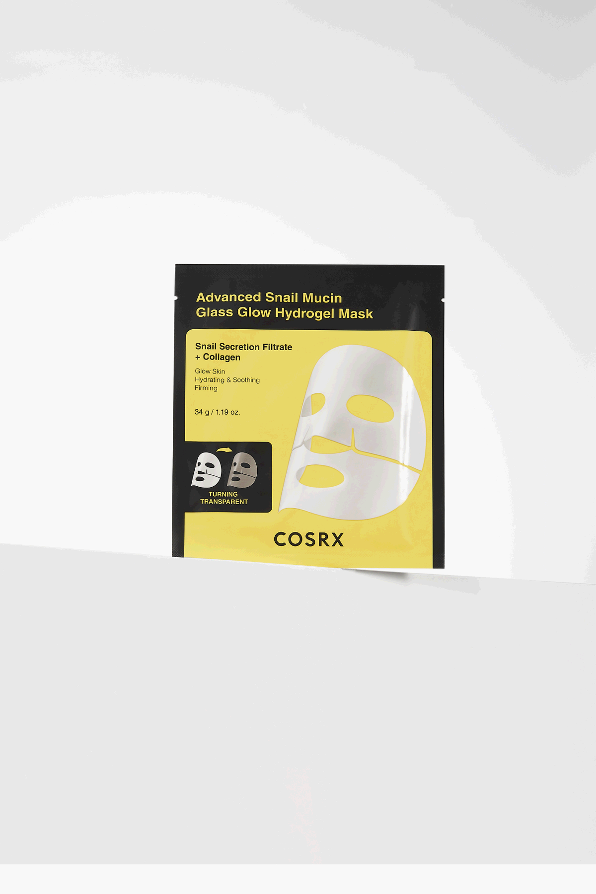 Advanced Snail Mucin Glass Glow Hydrogel Mask - 1ea