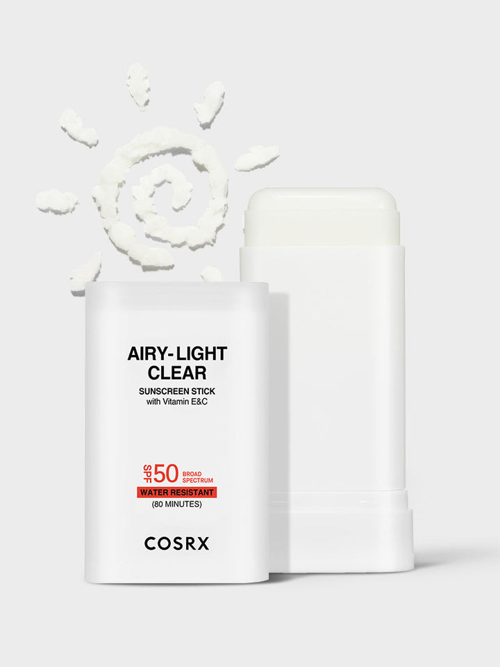 COSRX AIRY-LIGHT OIL CONTROL CLEAR SUNSCREEN STICK SPF 50 P6