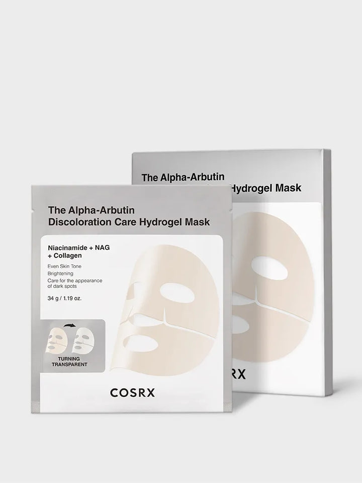 COSRX The Alpha-Arbutin Discoloration Care Hydrogel Mask J9