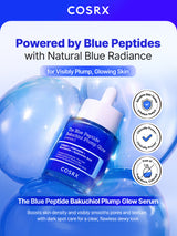 COSRX The Blue Peptide Bakuchiol Plump Glow Serum