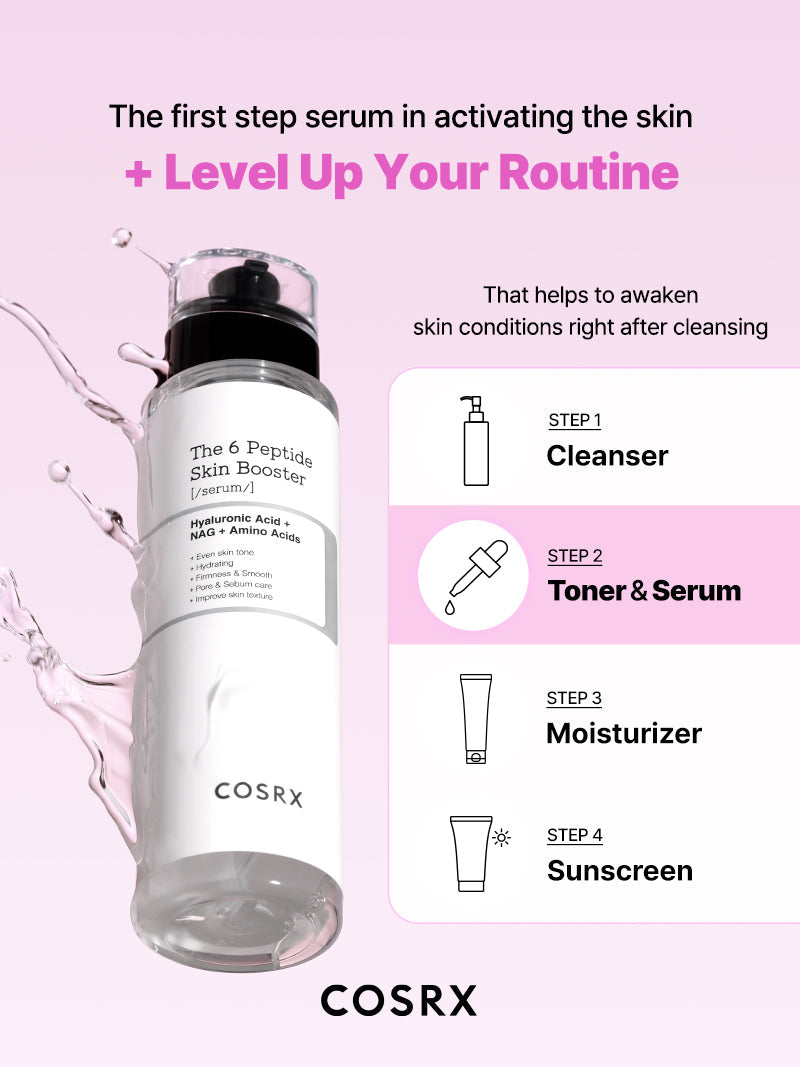 The 6 Peptide Skin Booster Serum - 2 Pack