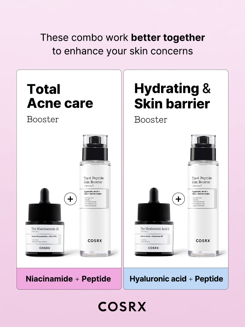 The 6 Peptide Skin Booster Serum - 2 Pack